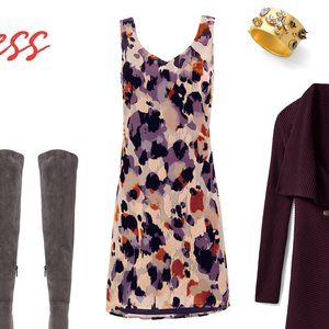 CAbi Radiant Dress Size Small